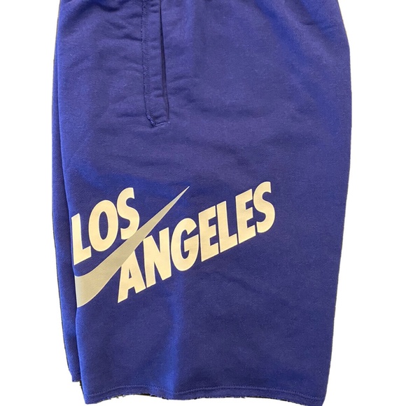 Nike Sportswear Alumni shorts CQ7220-455 Los Angeles Dodgers Blue Small Ohtani - Picture 3 of 8